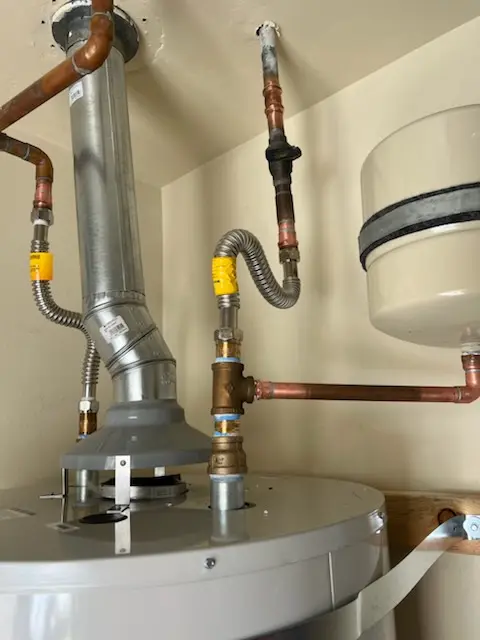 Water heater installation and plumbing repair in Elkton